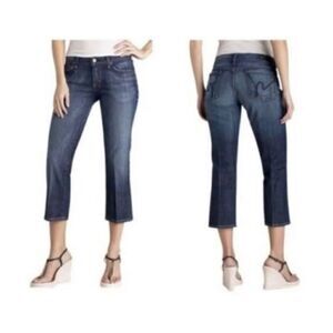 Citizens of Humanity Kelly 063 Low Waist Cropped Jeans, Size 25